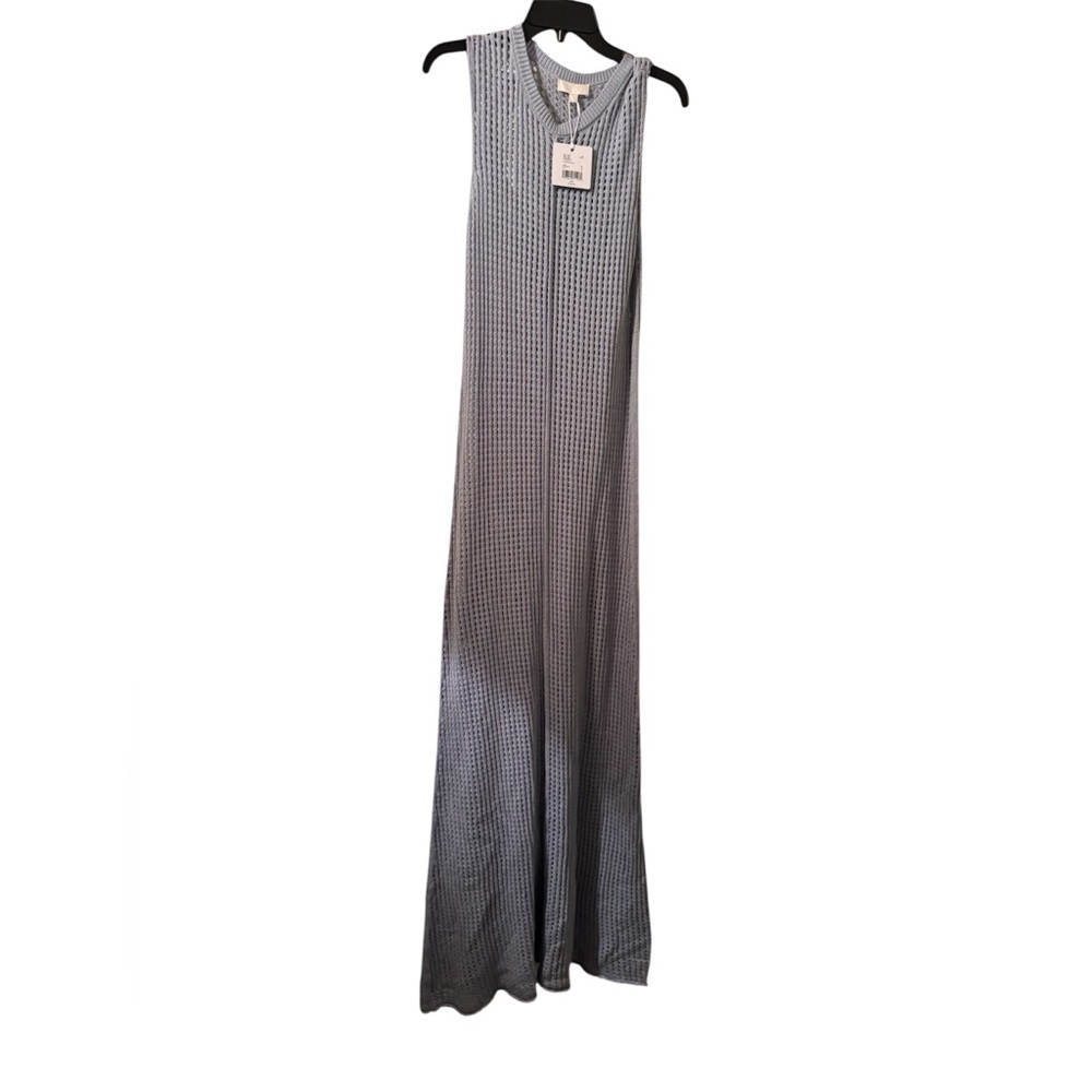 Le AL.X Crochet knit sleeveless  Maxi Dress - Picture 3 of 10